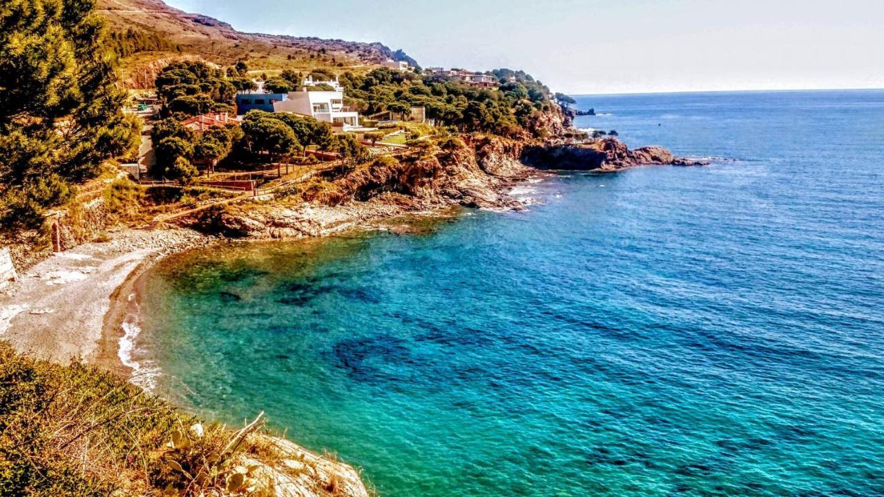 Caseta De Pescadors A Les Cales De Colera, 2ª Linea De Mar Exteriör bild
